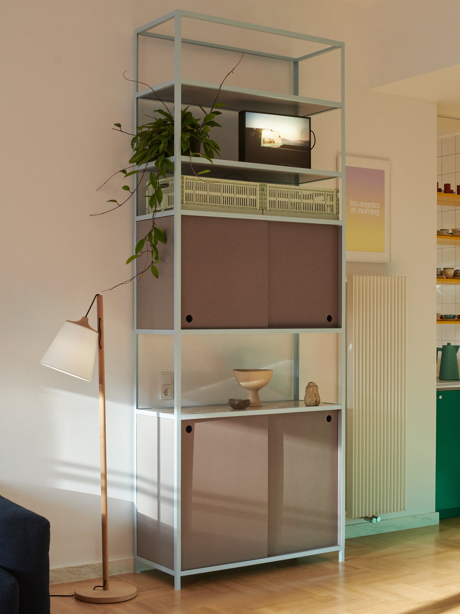 Frame Shelf in a living room